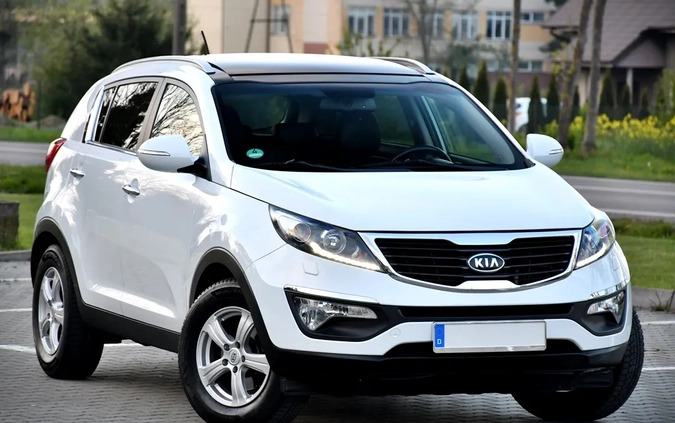 Kia Sportage cena 39900 przebieg: 161000, rok produkcji 2011 z Jasień małe 781